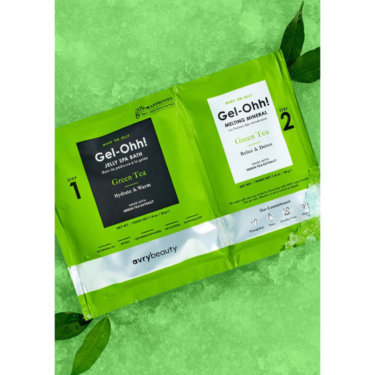 AvryBeauty Jelly Spa Bath Set - Green Tea AJ001GRT 00705