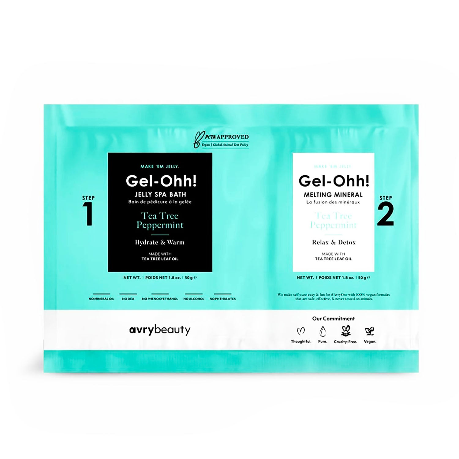 AvryBeauty Jelly Spa Bath Set -Tea Tree Pepp AJ001TTP 00765