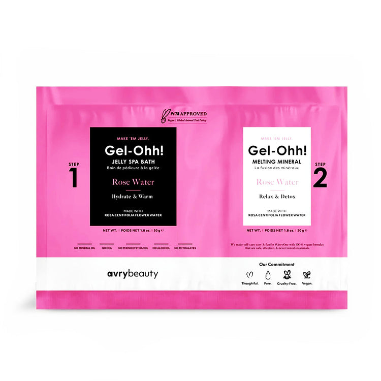 AvryBeauty Jelly Spa Bath Set - Rose Water AJ001RSE 00704