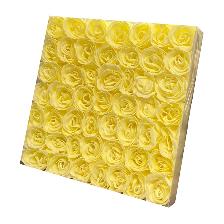 KM Nail Flower Soap Cream (49 Roses/Box) 49010