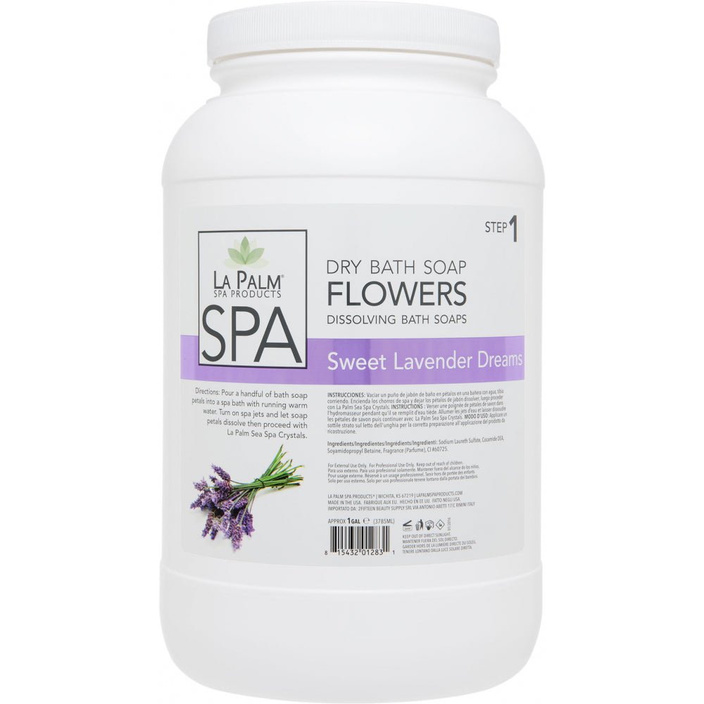 La Palm VolcanoSpa Flower Soap 1G-Lavender Purple VS66/04121