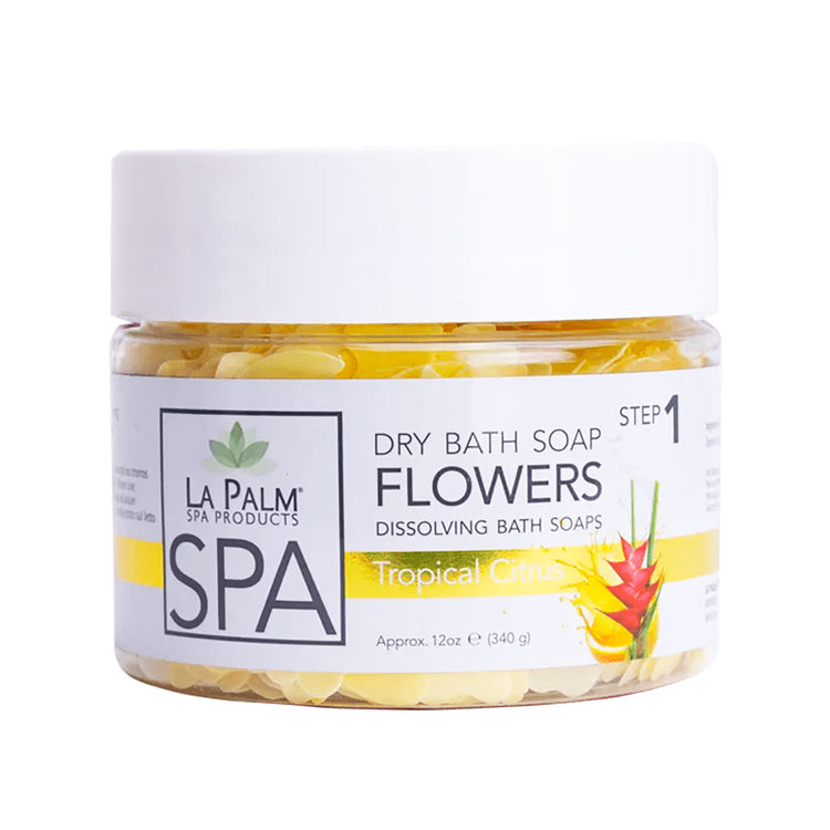 La Palm VolcanoSpa Flower Soap12ozTropical Citrus VS69/04148