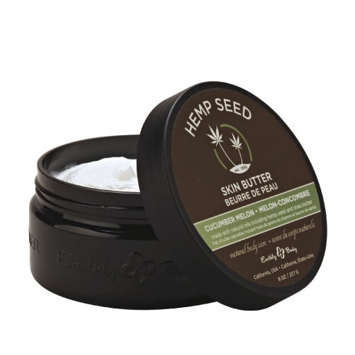 Earthly Body Hemp Seed Skin Butter Cucumber Melon 8 oz 00799