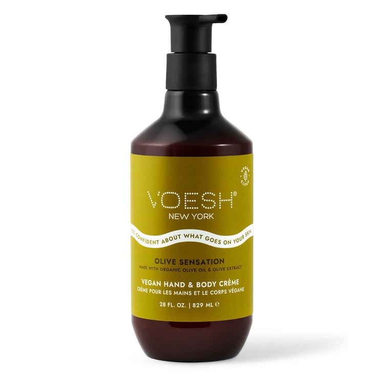 Voesh Vegan Hand & Body Creme - Olive Sensation 28 oz 23739