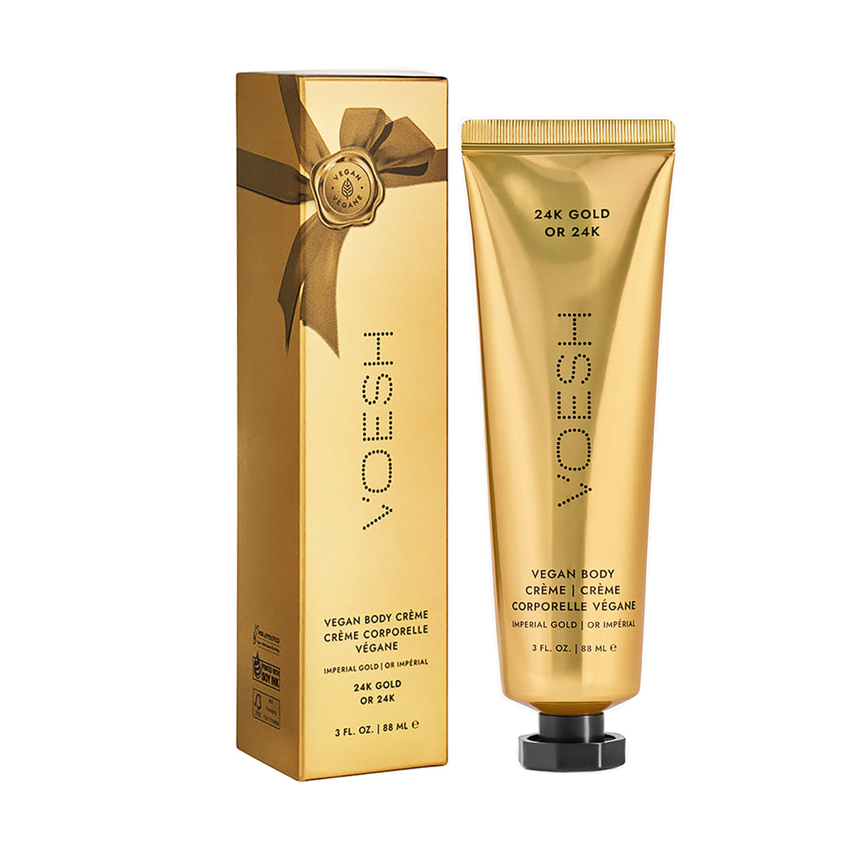 Voesh Vegan Body Crème Imperial 24k Gold 3 fl oz 26433