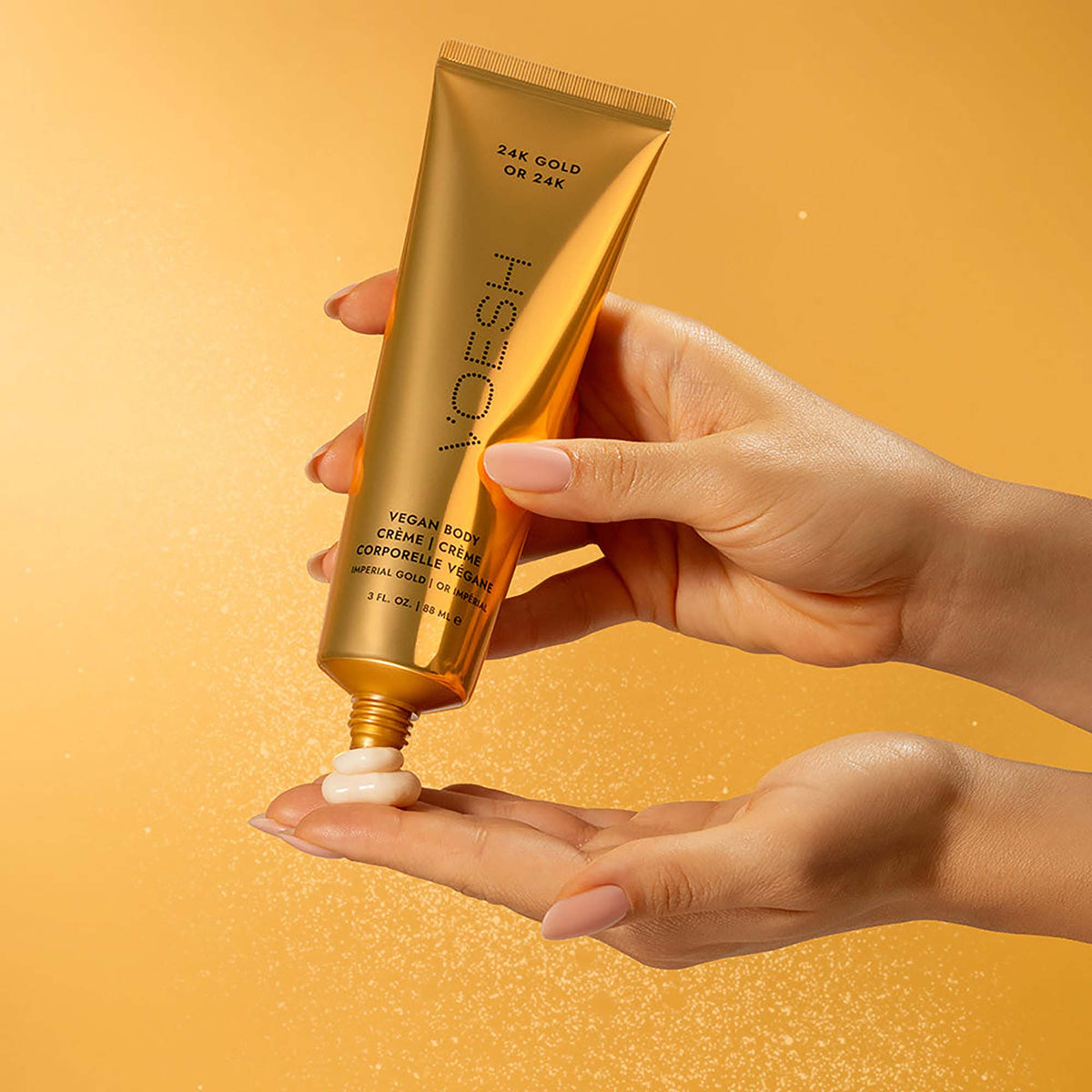 Voesh Vegan Body Crème Imperial 24k Gold 3 fl oz 26433