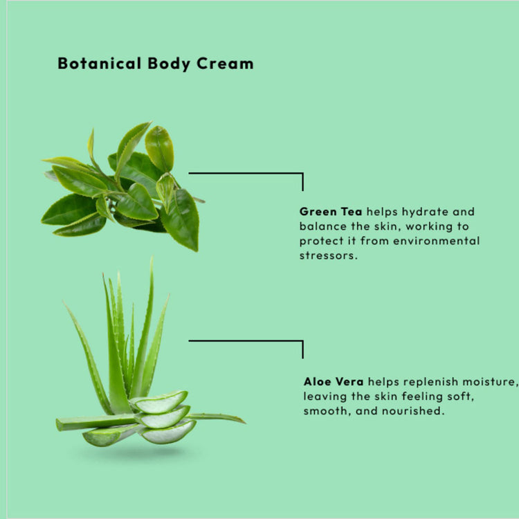 BCL SPA Botaniacal Hand & Body Cream 3 oz Green Tea