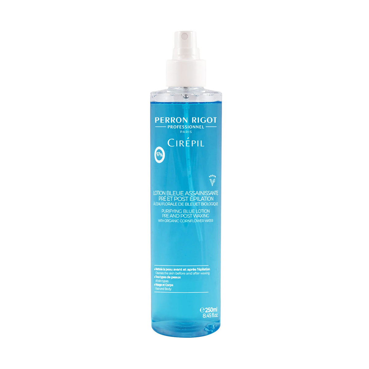 Cirepil Purifying Blue Lotion Pre & Post Waxing 250 ml 92126