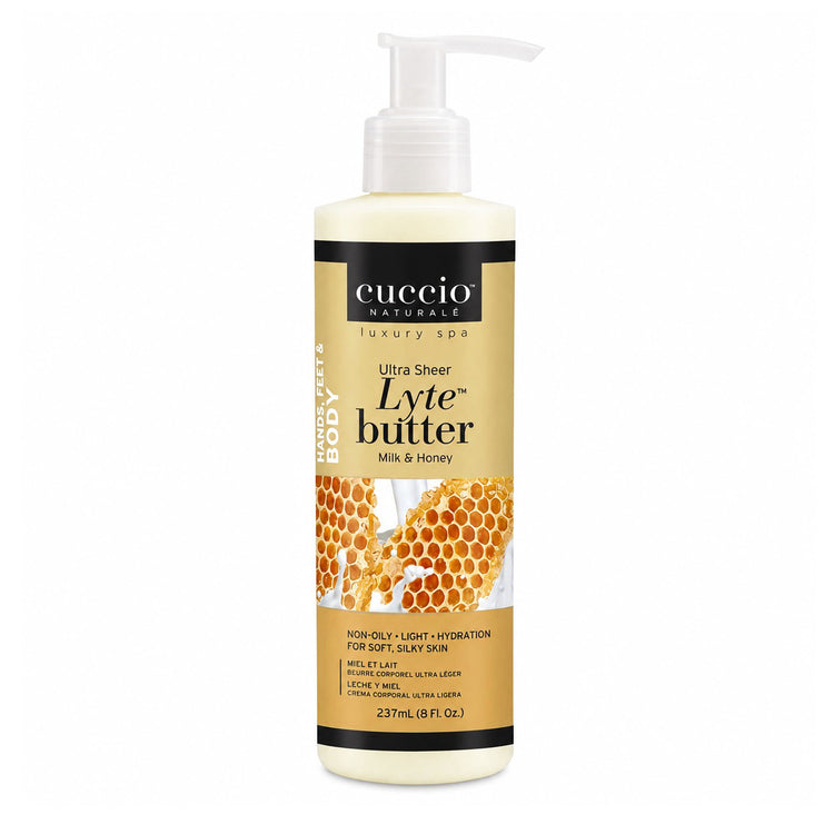 Cuccio Lyte Butter 8 oz - Milk & Honey 3149 CNSC2005 99652