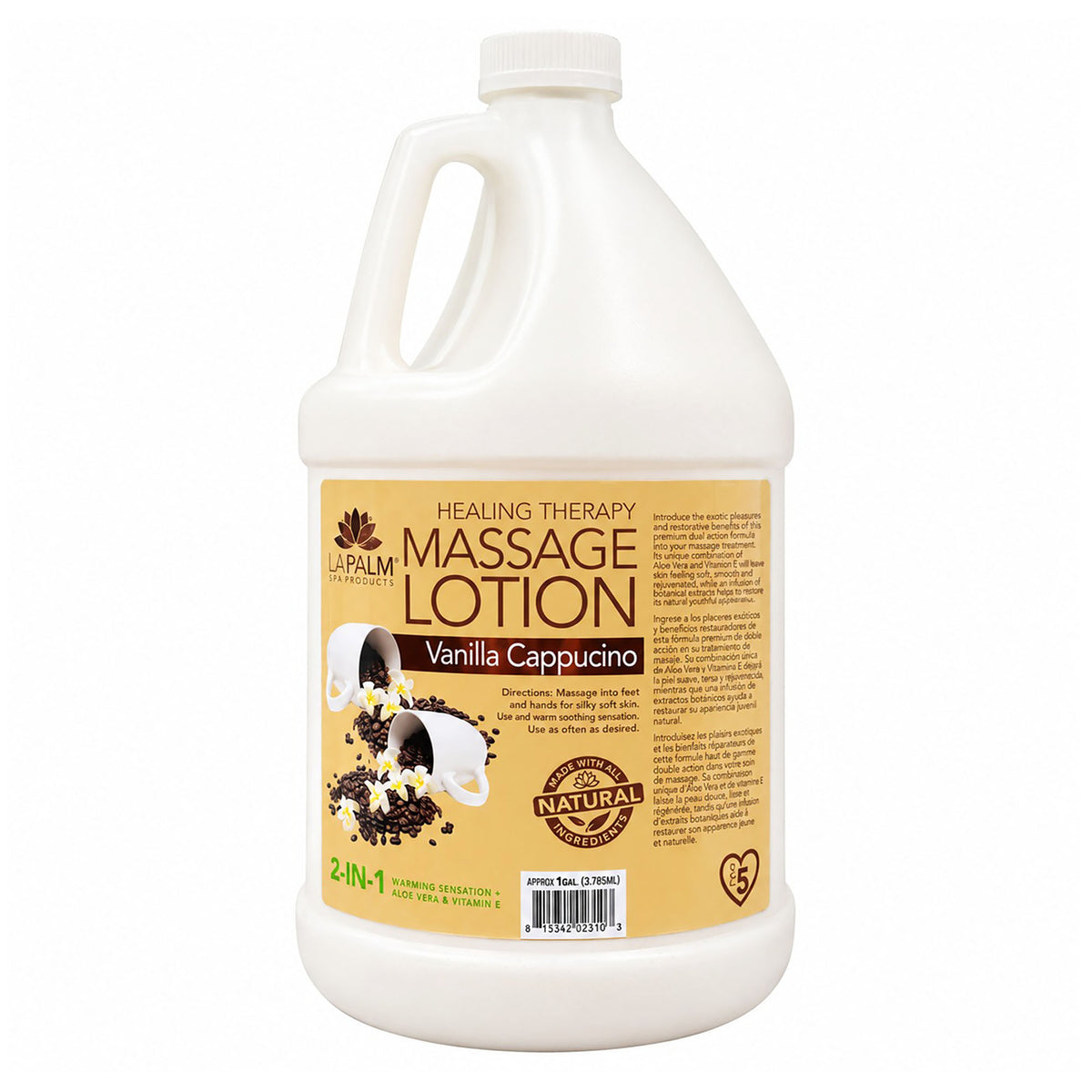 Sữa Dưỡng Massage La Palm HT 1G – Hương Vanilla Cappuccino LP304