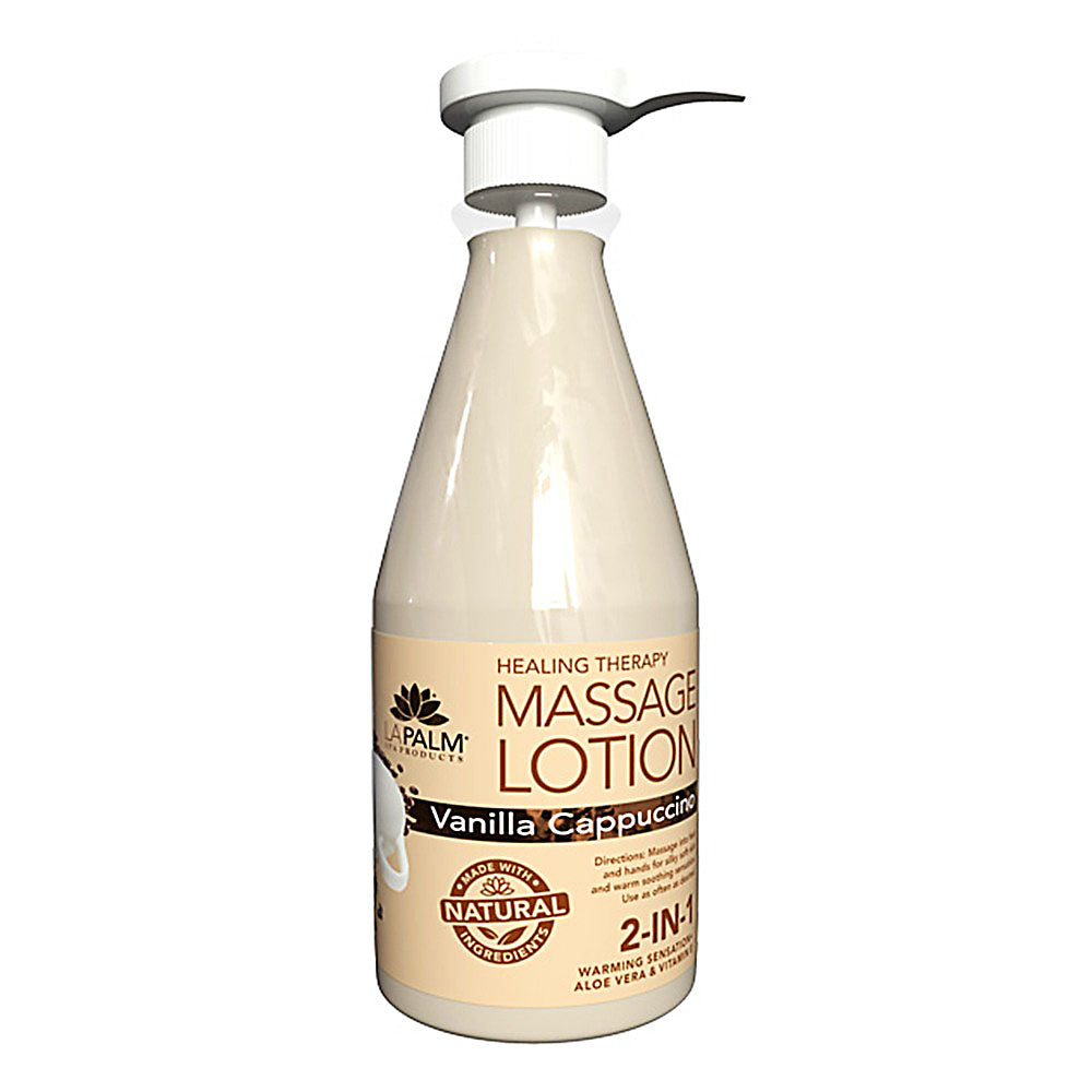 La Palm HT Massage Lotion 24 oz - Vanilla Cappuccino LP305