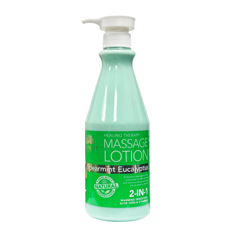 La Palm HT Massage Lotion 24 oz - Spearmint Eucalyptus LP801