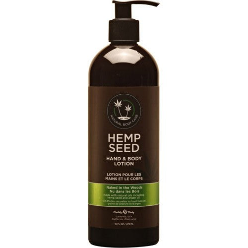 Earthly Body Hemp Seed Lotion Naked In The Woods 16oz 00031