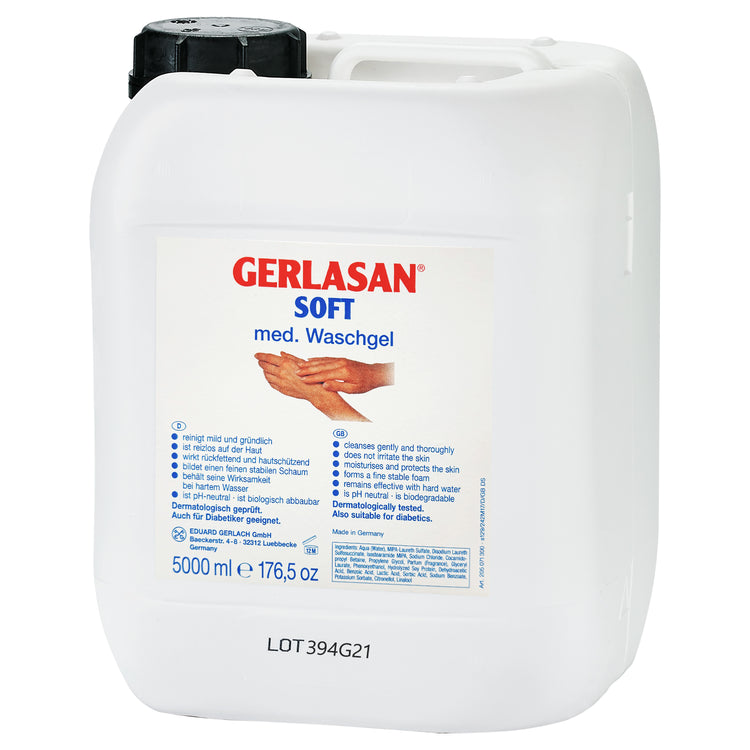 Gerlasan Soft Hands Wash Gel 5000 ml / 176.5 oz 2050713