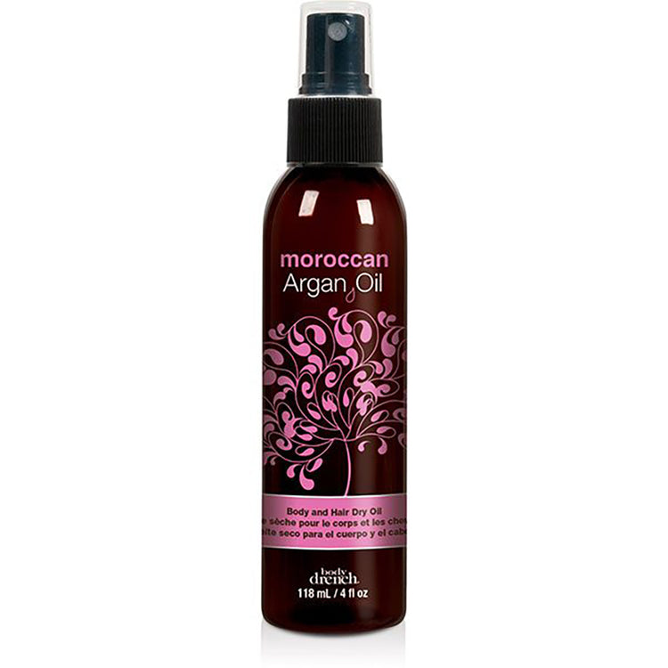 Body Drench Moroccan Argan Oil Body & Hair Dry Oil 4 fl oz
