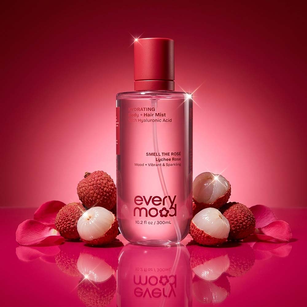 Everymood Hydrating Body & Hair Mist Smell The Rosé 96025