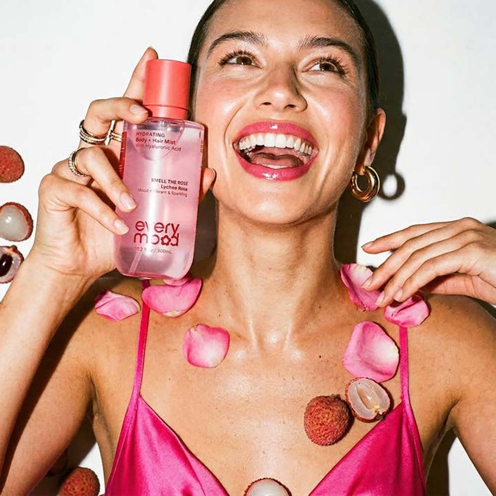 Everymood Hydrating Body & Hair Mist Smell The Rosé 96025