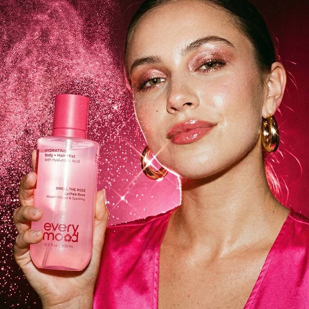 Everymood Hydrating Body & Hair Mist Smell The Rosé 96025