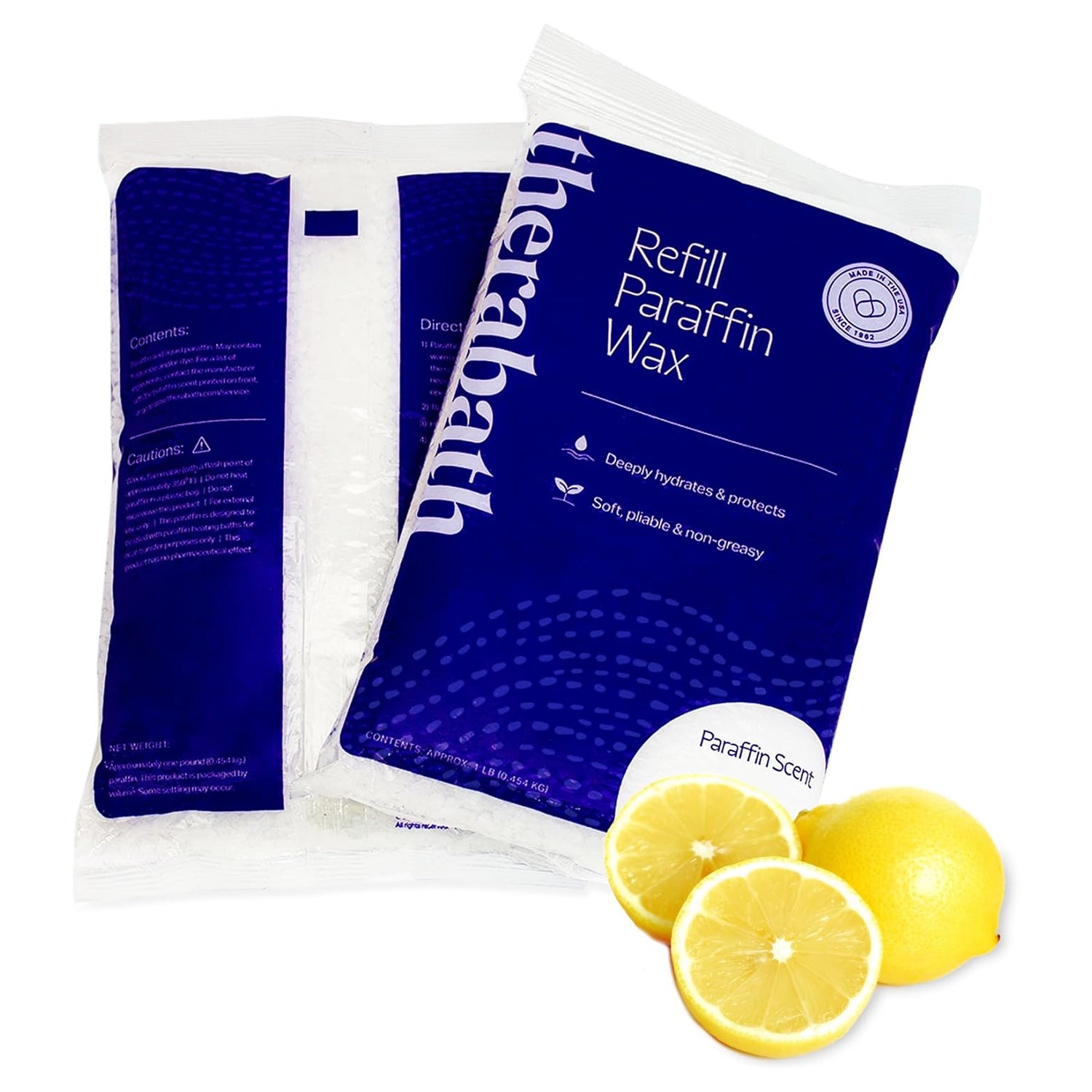 Therabath Refill Paraffin Wax Fresh Squeezed Lemon 1 lb 0129