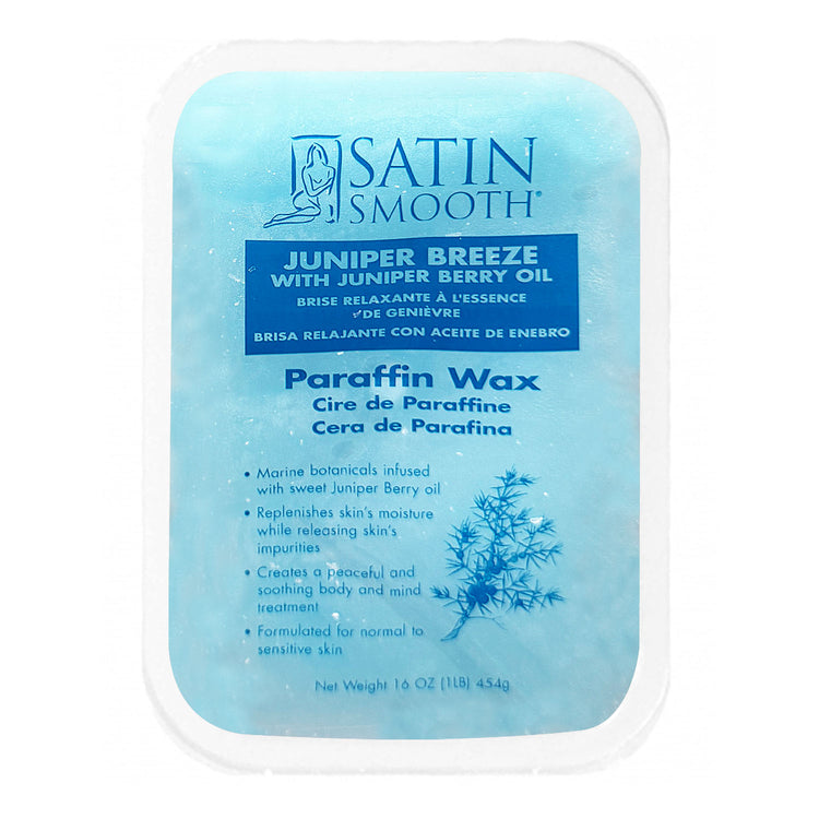 Satin Smooth Juniper Breeze Paraffin Wax16oz SSPB10JBC 09537