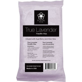 Fleur De Spa True Lavender Paraffin Wax 1lb, F1011