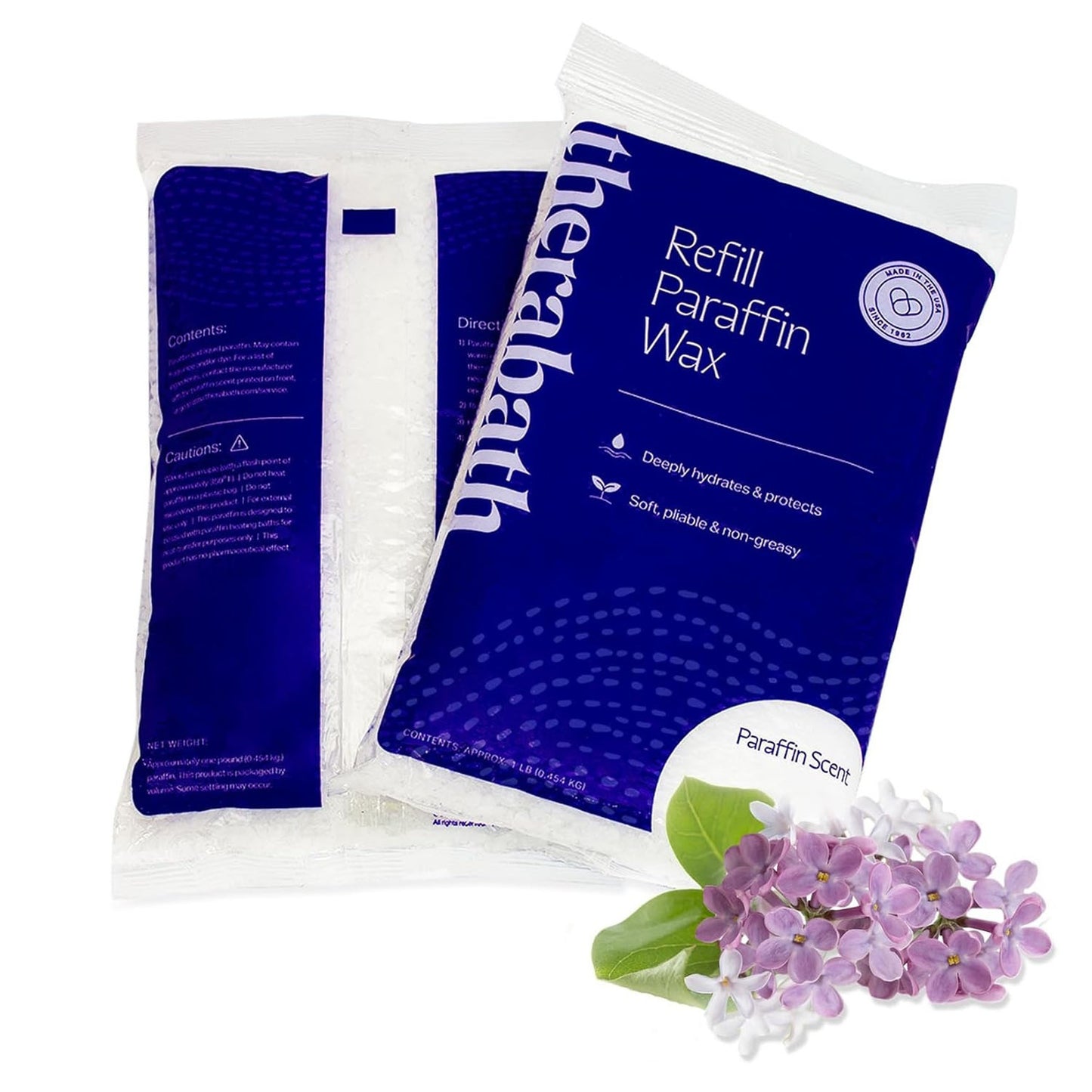 Therabath Refill Paraffin Wax Blooming Lilacs 1 lb 00133