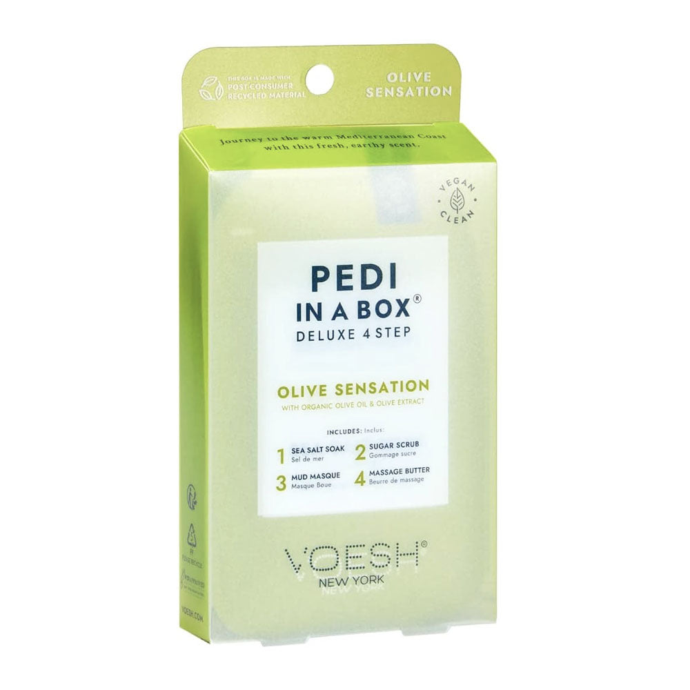 Voesh Pedi In A Box Deluxe 4 Bước Olive Sensation VPC208OLV