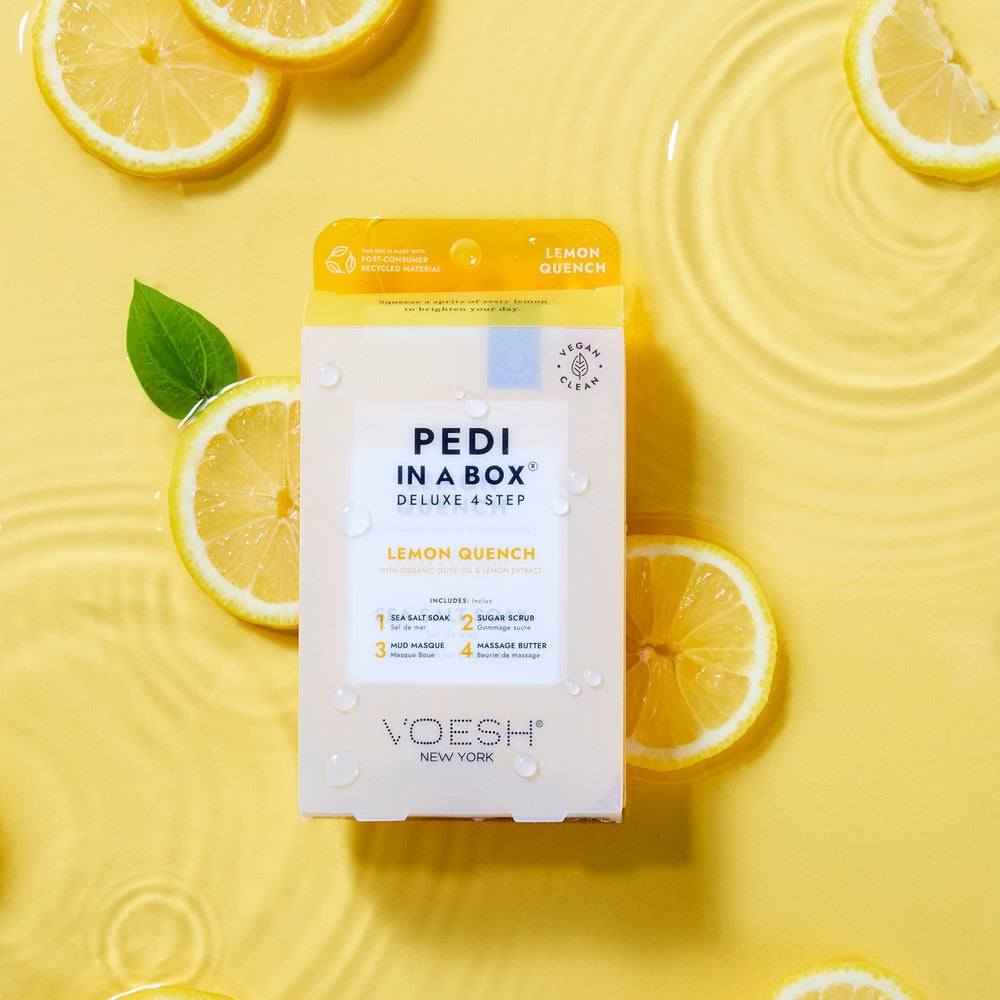 Voesh Pedi In A Box Deluxe 4 Bước Lemon Quench VPC208LMN