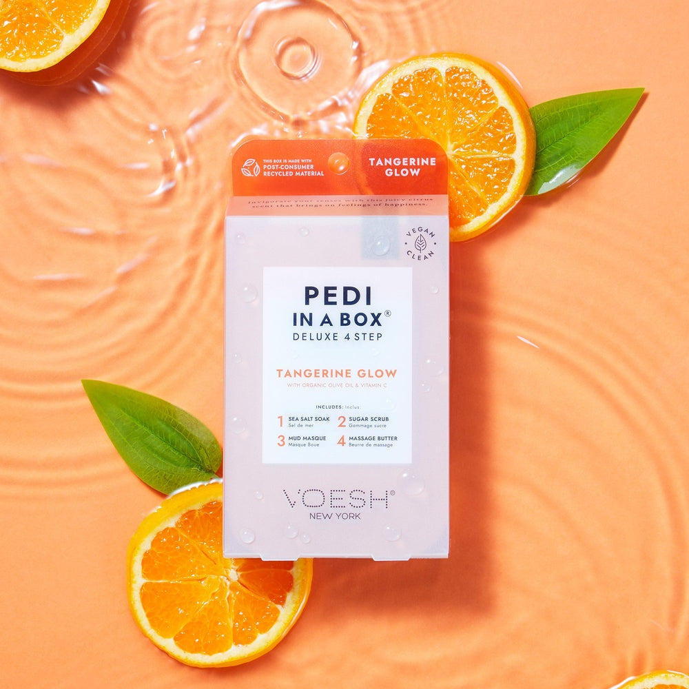 Voesh Pedi In A Box Deluxe 4 Bước Hương Quýt VPC208TGN
