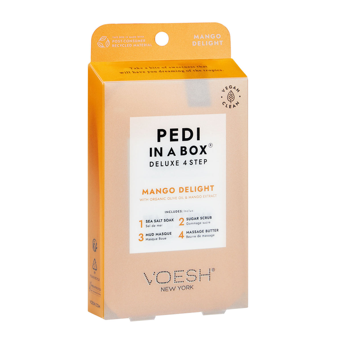 Voesh Pedi In A Box Deluxe 4 Bước Mango Delight VPC208MNG