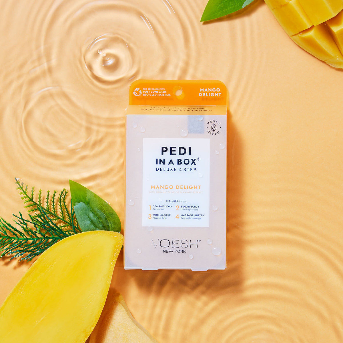 Voesh Pedi In A Box Deluxe 4 Bước Mango Delight VPC208MNG