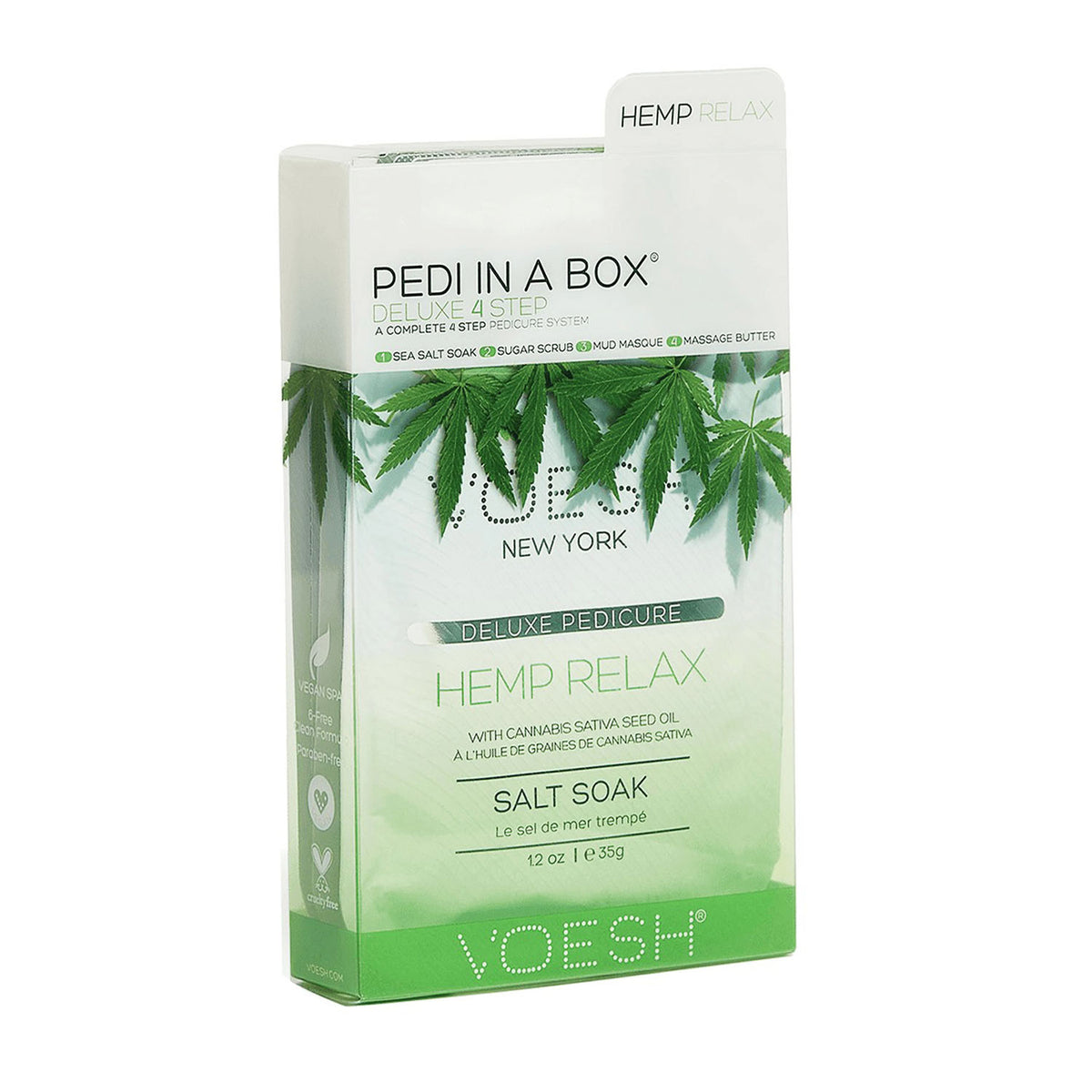 Voesh Pedi In A Box Deluxe 4 Bước Hemp Relax VPC208CBD