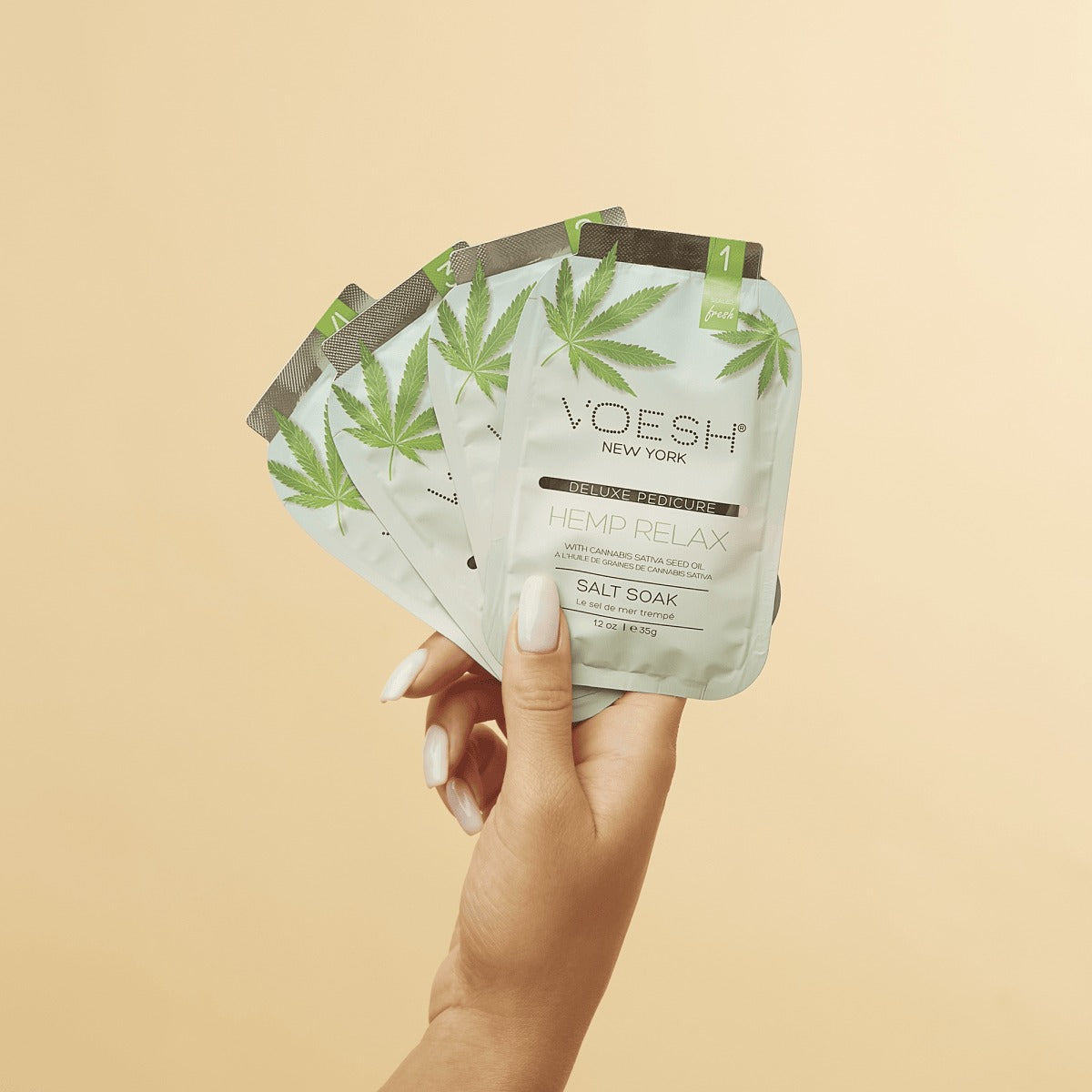 Voesh Pedi In A Box Deluxe 4 Bước Hemp Relax VPC208CBD