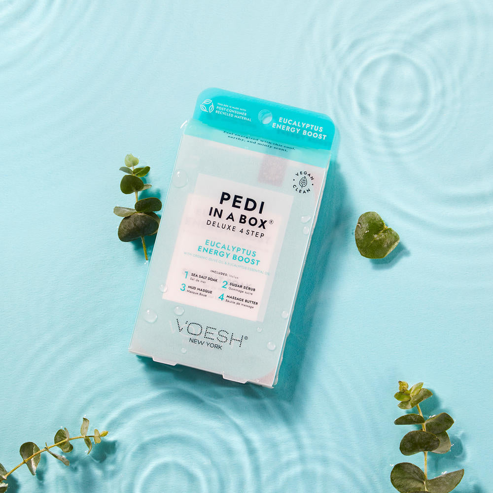Voesh Pedi In A Box Deluxe 4 Bước Eucalyptus E/B VPC208EUC