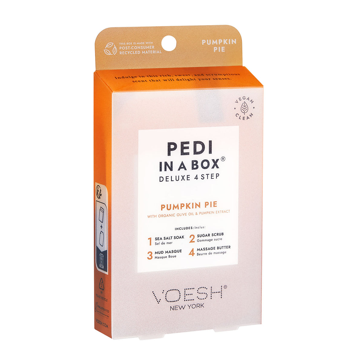 Voesh Pedi In A Box Deluxe 4 Step Bí Ngô VPC208PMK
