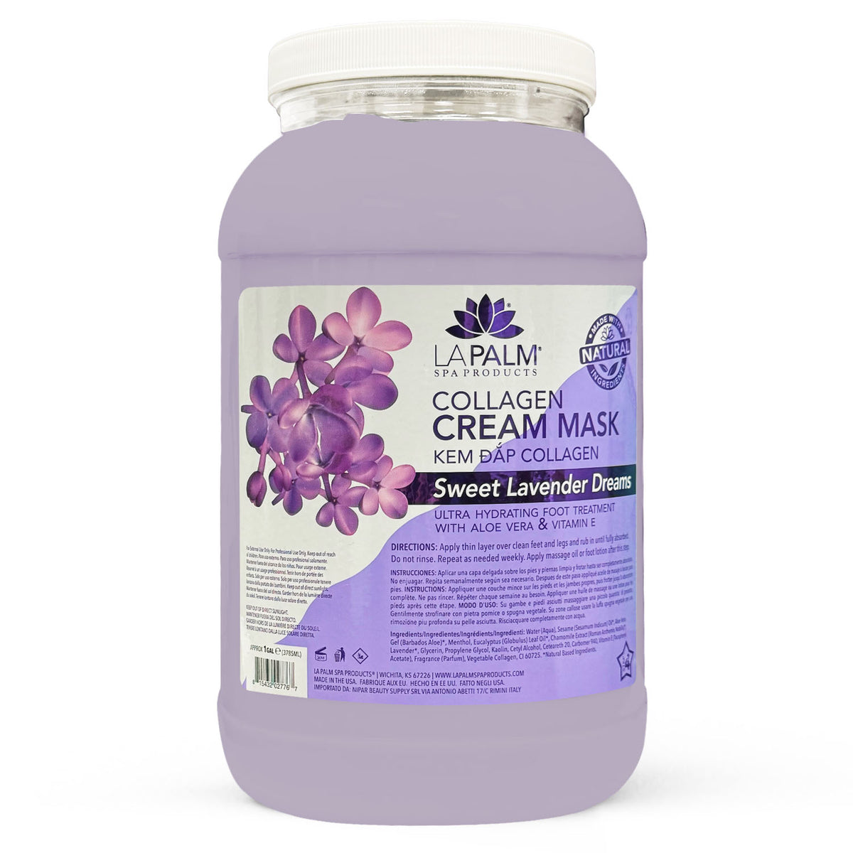 La Palm Collagen Cream Mask 1G -Sweet Lavender Dream LP540
