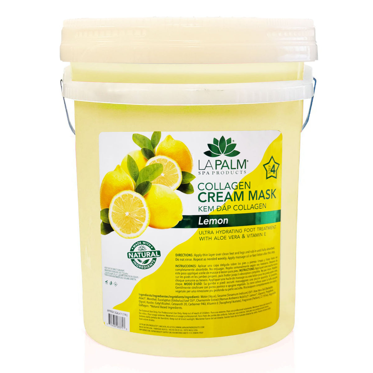 Masque Crème Collagène La Palm 5G - Citron - LP569