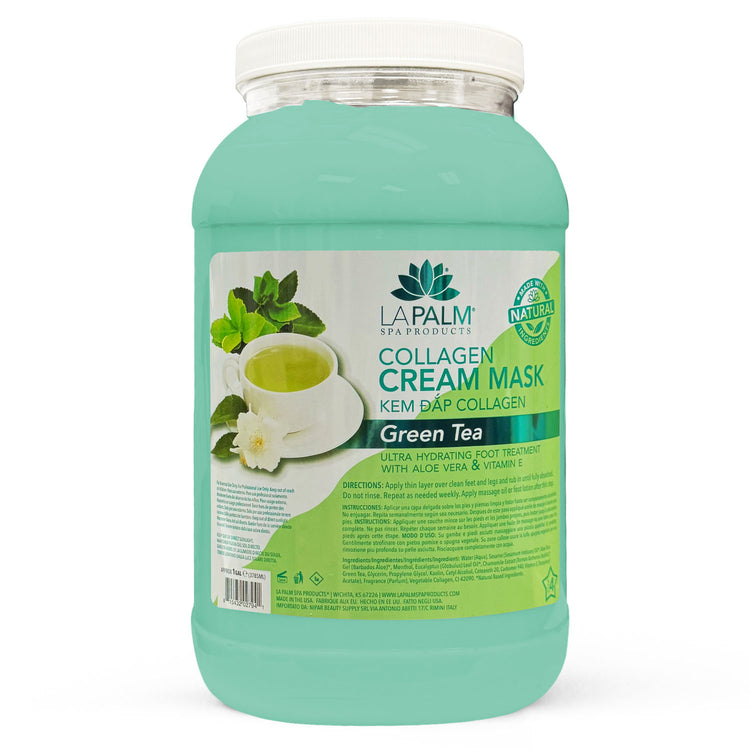 La Palm Collagen Cream Mask 1G - Green Tea LP561