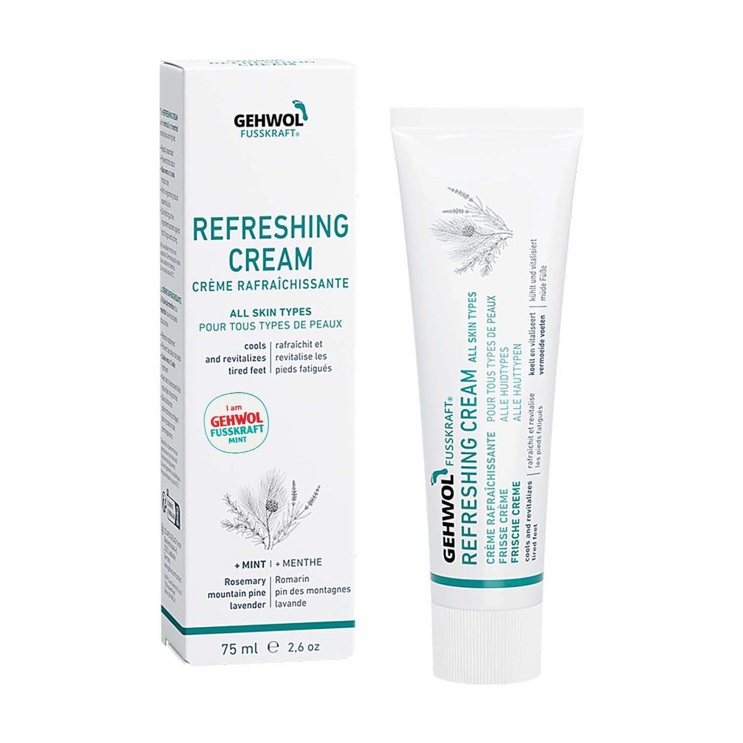 Gehwol Fusskraft Mint Refreshing Cream 75 ml 161040501