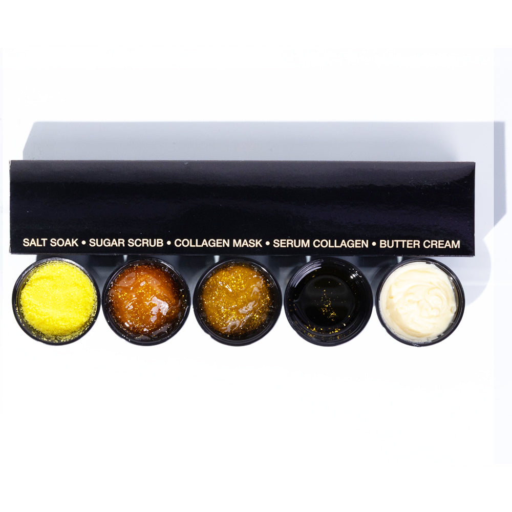 Cre8tion Luxury Golden Pedicure Spa Set 19558