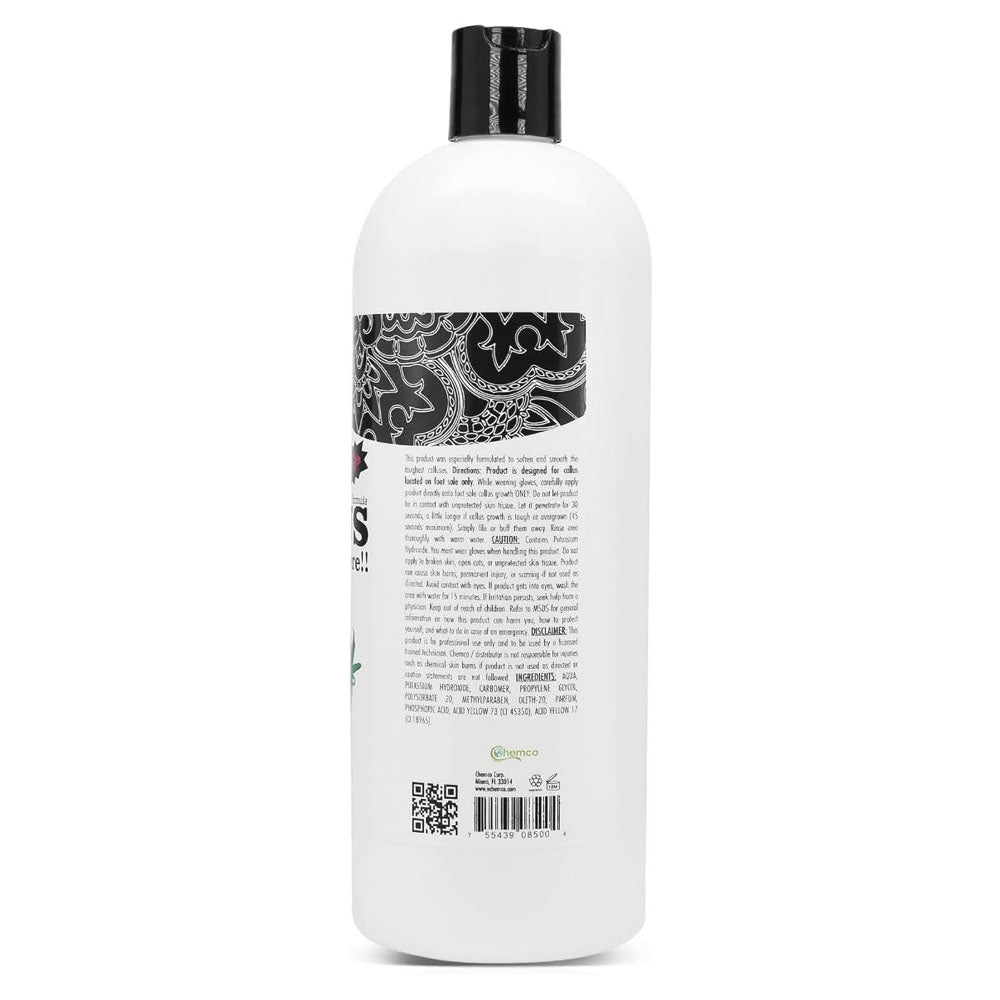 Chemco Spa Redi Dissolvant de Callosités 32 oz - Citron & Citron Vert 08515