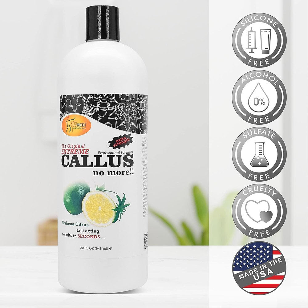 Chemco Spa Redi Dissolvant de Callosités 32 oz - Citron & Citron Vert 08515