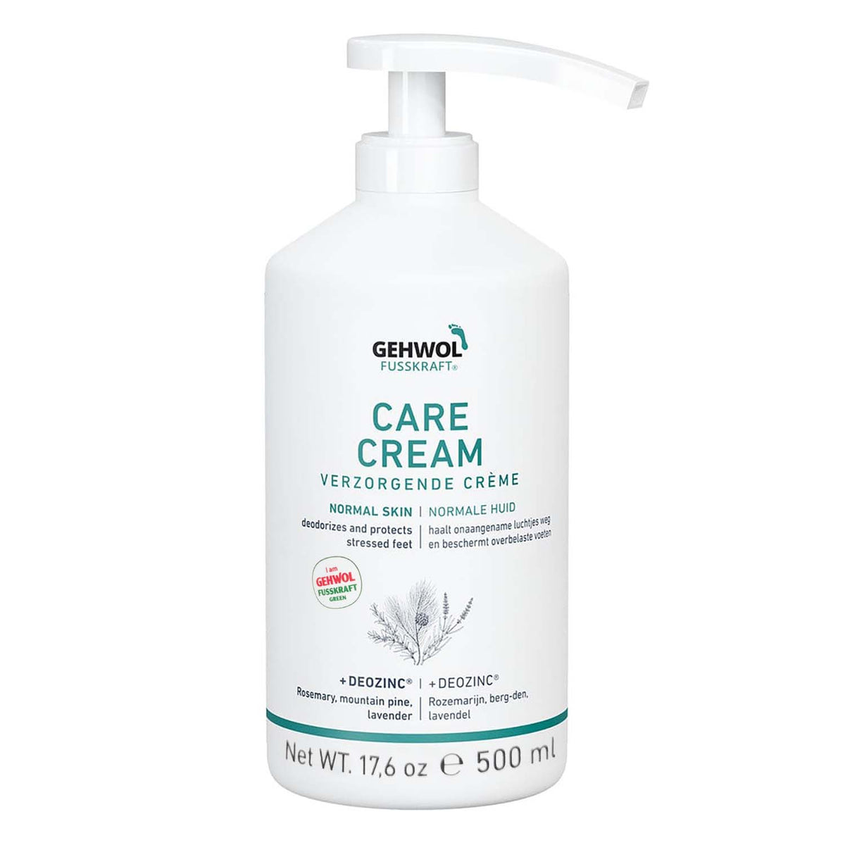 Gehwol Fusskraft Green Normal Skin 500ml/17.6 oz #161011101