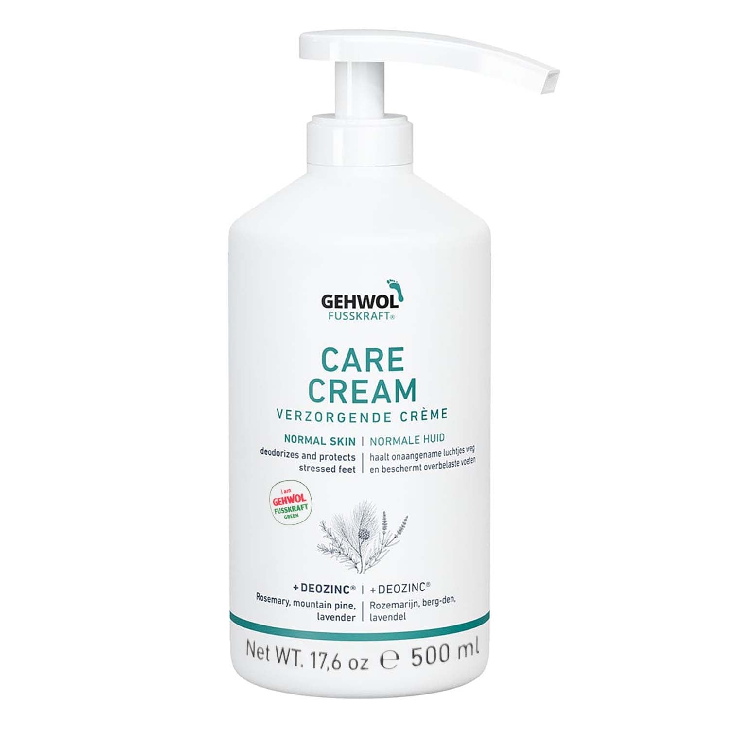 Gehwol Fusskraft Green Normal Skin 500ml/17.6 oz #1110111