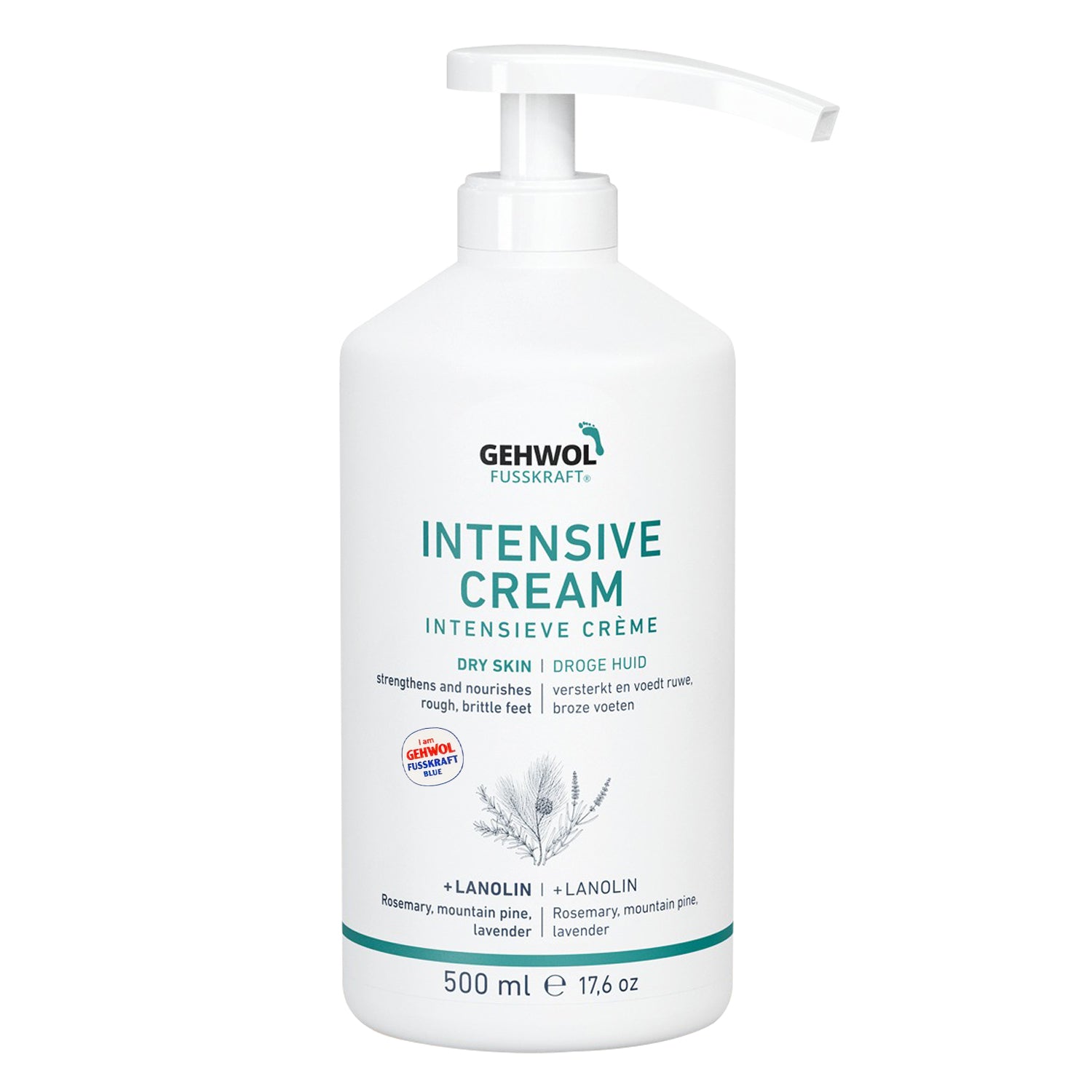 Gehwol Fusskraft Blue Dry Rough Skin 500ml GEP161021101