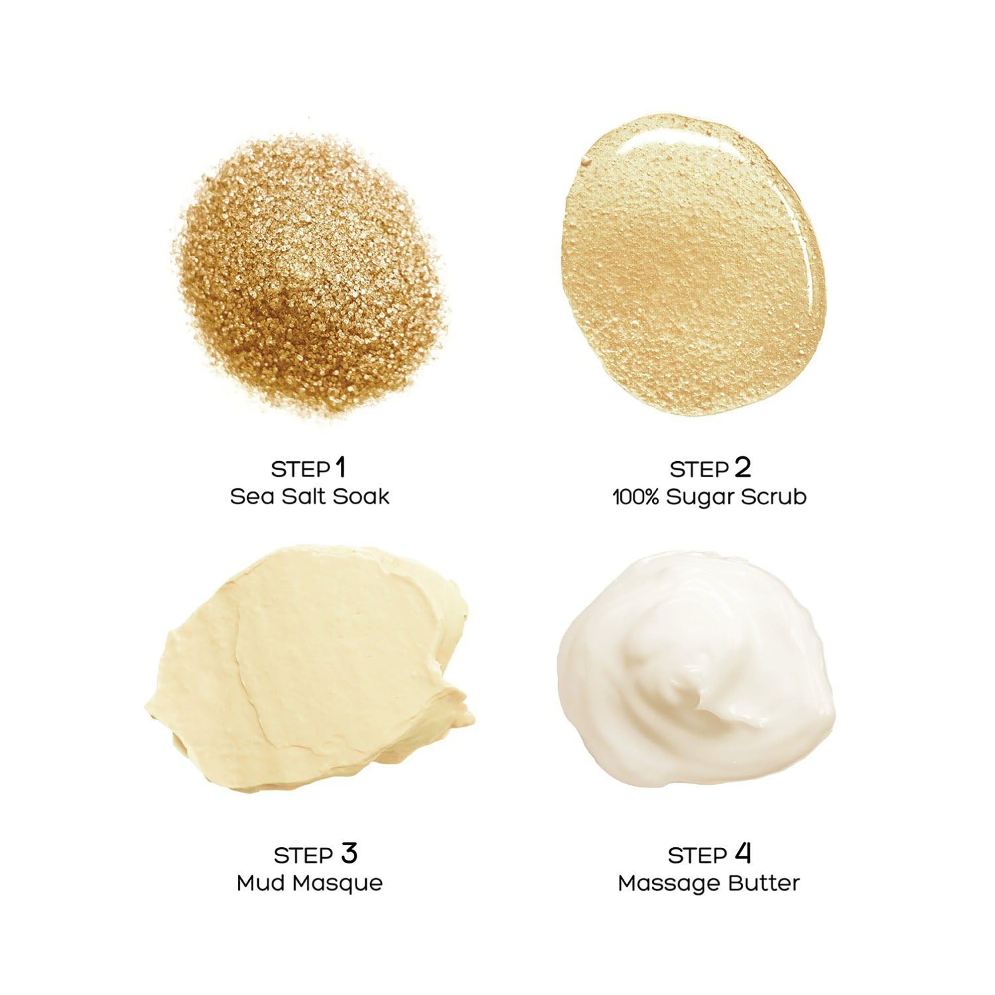 Voesh Pedi In A Box Deluxe 4 Steps Coco Colada Duo VSC001COL