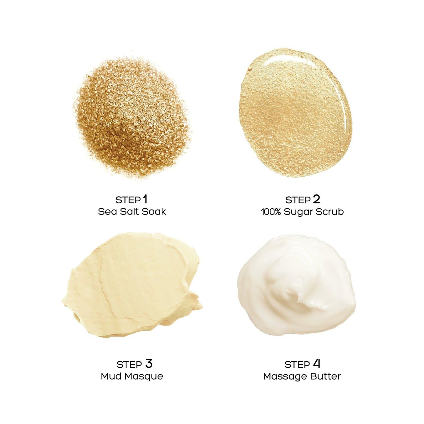 Voesh Pedi In A Box Deluxe 4 Steps Coco Colada Duo VSC001COL