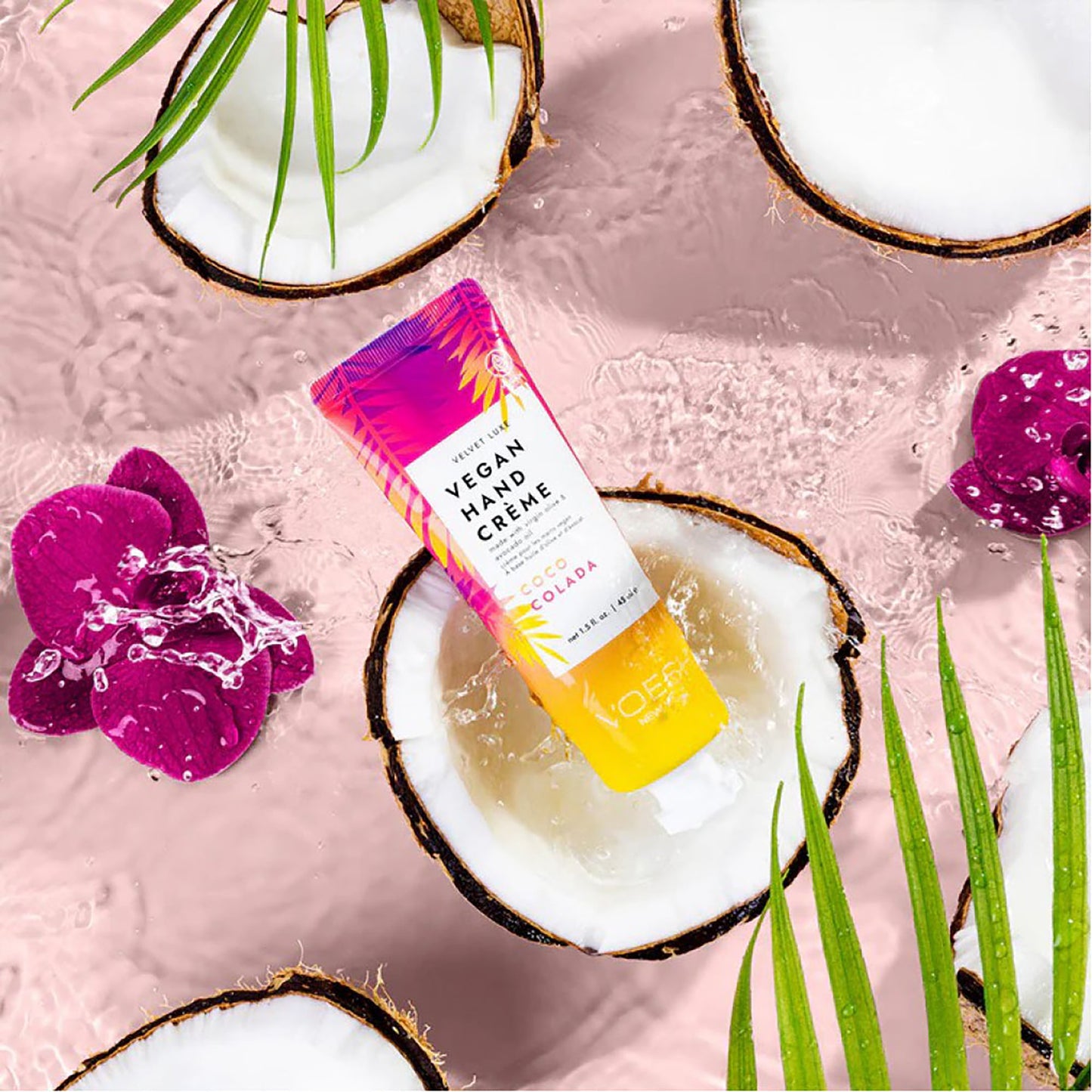 Voesh Pedi In A Box Deluxe 4 Steps Coco Colada Duo VSC001COL