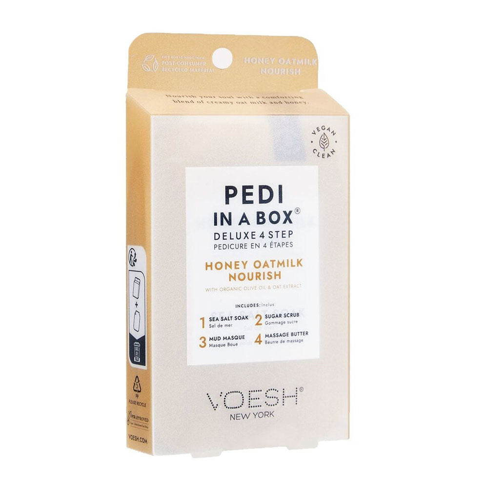 Voesh Pedi In A Box Deluxe 4 Step - Honey Oatmilk Nourish
