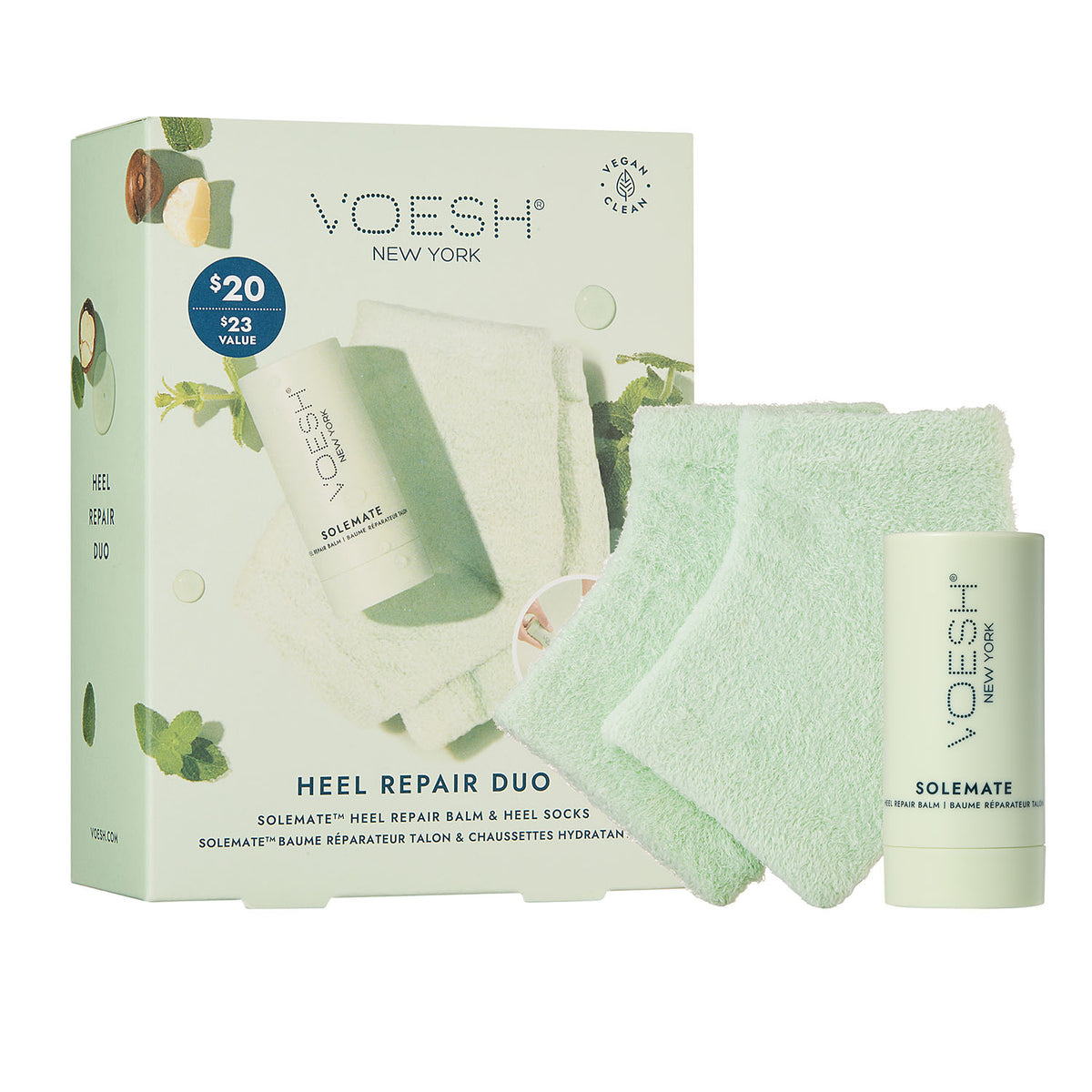 Voesh Solemate Duo Réparateur Talons VFC001MNT 23210